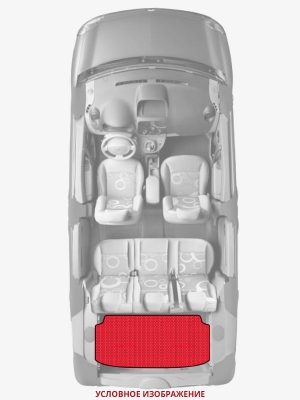 ЭВА коврики «Queen Lux» багажник для Ford LTD (3G)
